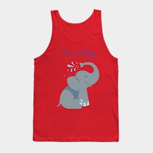 Cute Elephant Tank Top